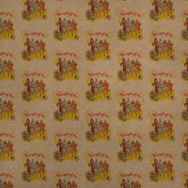The Wizard of Oz Yellow Brick Road Premium Kraft Roll Gift Wrap Wrapping Paper