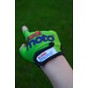 KIDDIMOTO GLV016M Cycling Gloves Neon Green, Size M (5-10 Years)