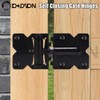 Heavy Duty Self Closing Gate Hinges for Wooden Fences Gates,