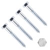 TERF® M12 X 80mm Coach Screws Hex Head M12 (12mm)
