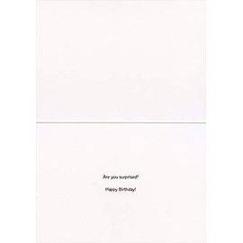 Designer Greetings Raccoon Doing 'Rock On' Hand Symbol Funny/Humorous Birthday Card