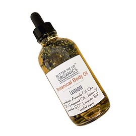 Lavender Botanical Body Oil -BOTANICAL COLLECTION - Organic Body Lotion Moisturizer/Butter Me Up Organics