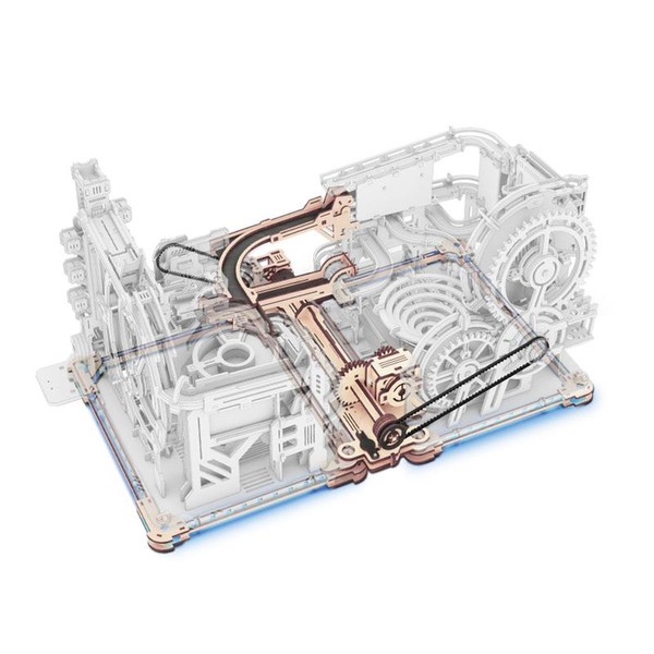 ROKR 【self-assembly puzzle】ROKR 3D Puzzles for Adults,Electric Marble Run Model