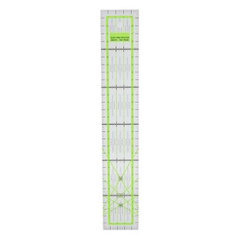 Patchwork Ruler, Suwimut Set of 6 Acrylic Quilting Ruler, Transparent Quilting Ruler, Sewing Ruler, Sewing Ruler in Centimetres, 5 x 30 cm High, Transparent Tailor Cutter Quilting Tool, DIY Sewing