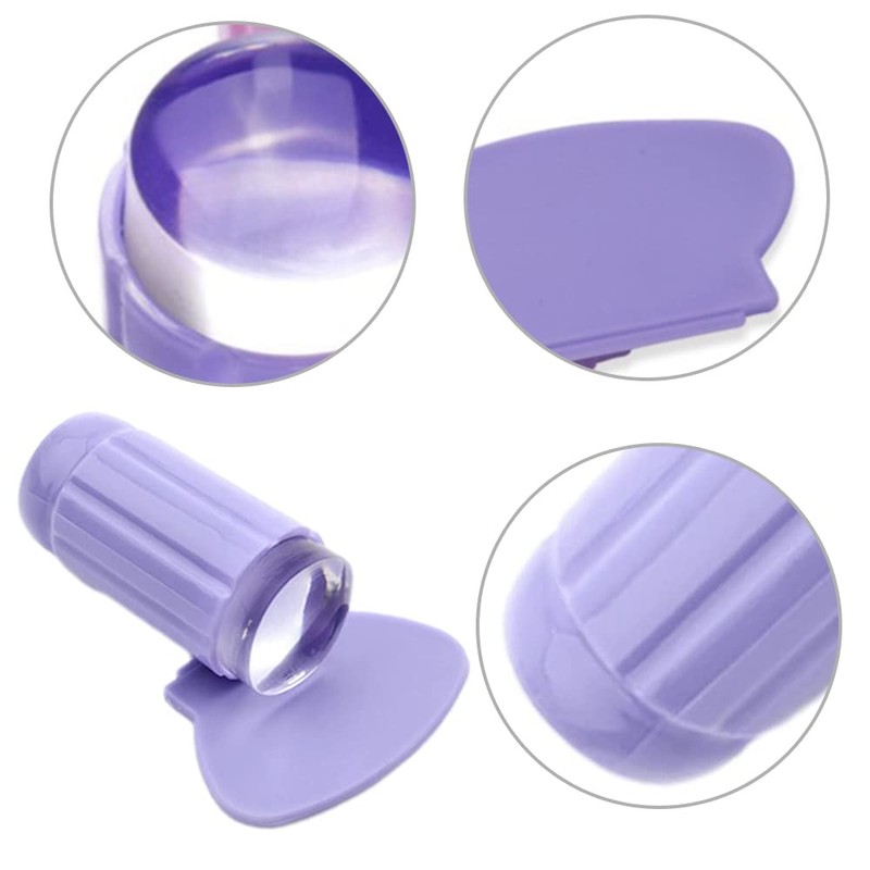 Nail Stamper Nail Art Stamping Stamper with Scraper Nail Print