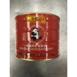 Lee Kum Kee Panda Br. Oyster Sauce 5 LB Can FREE SHIPPING~Exp.1