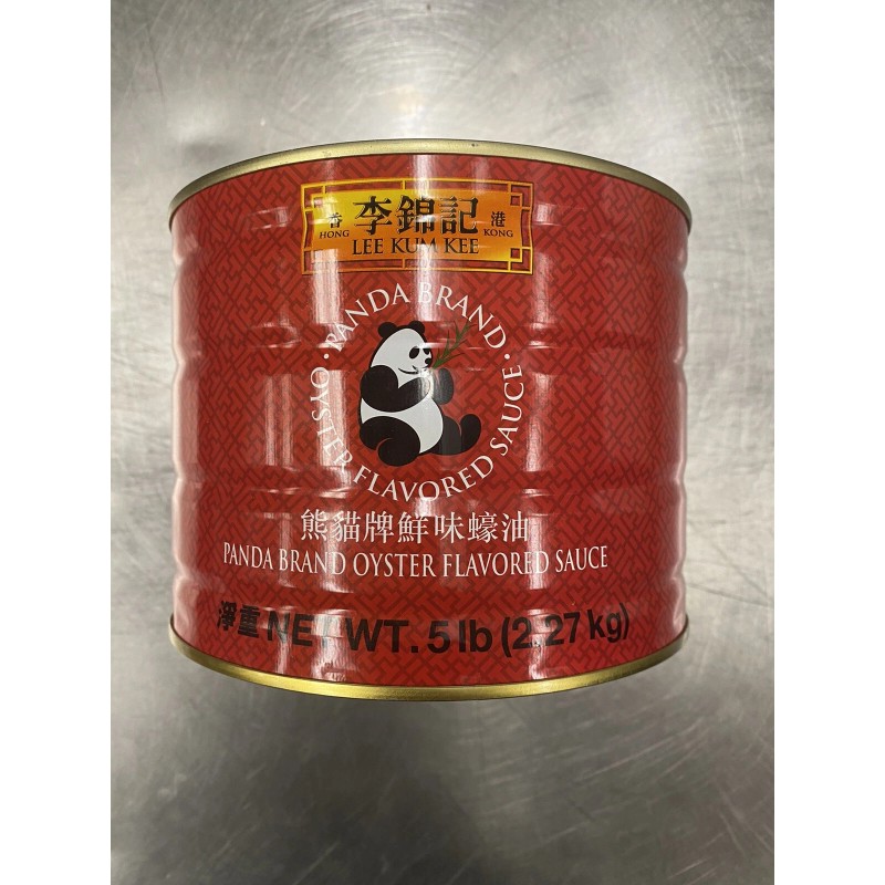 Lee Kum Kee Panda Br. Oyster Sauce 5 LB Can