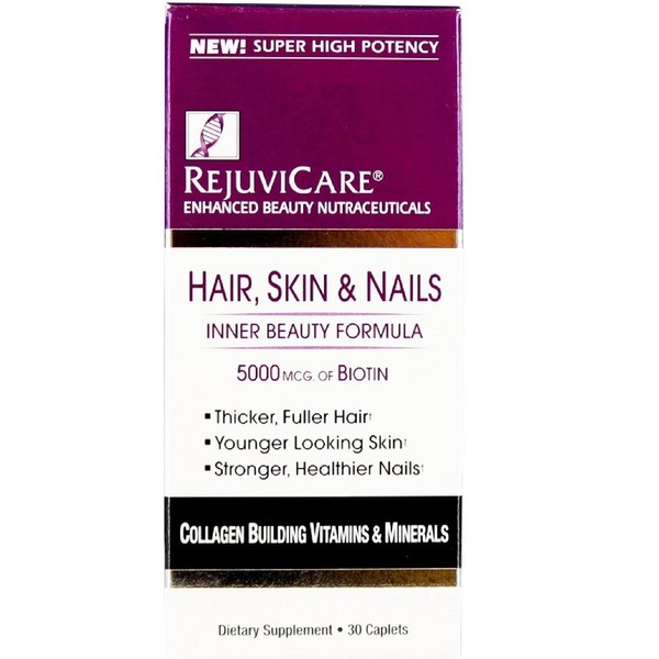 RejuviCare Hair, Skin & Nails Formula Caplets 30 ea (