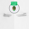 Shelf Support Pins D5, Pack of 96, Floor Support for