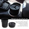 Car Trash Can with Lid, Mini Portable Leakproof Auto Garbage