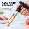 Stainless Steel Apple Corer for Fruit Prep – Serrated Core