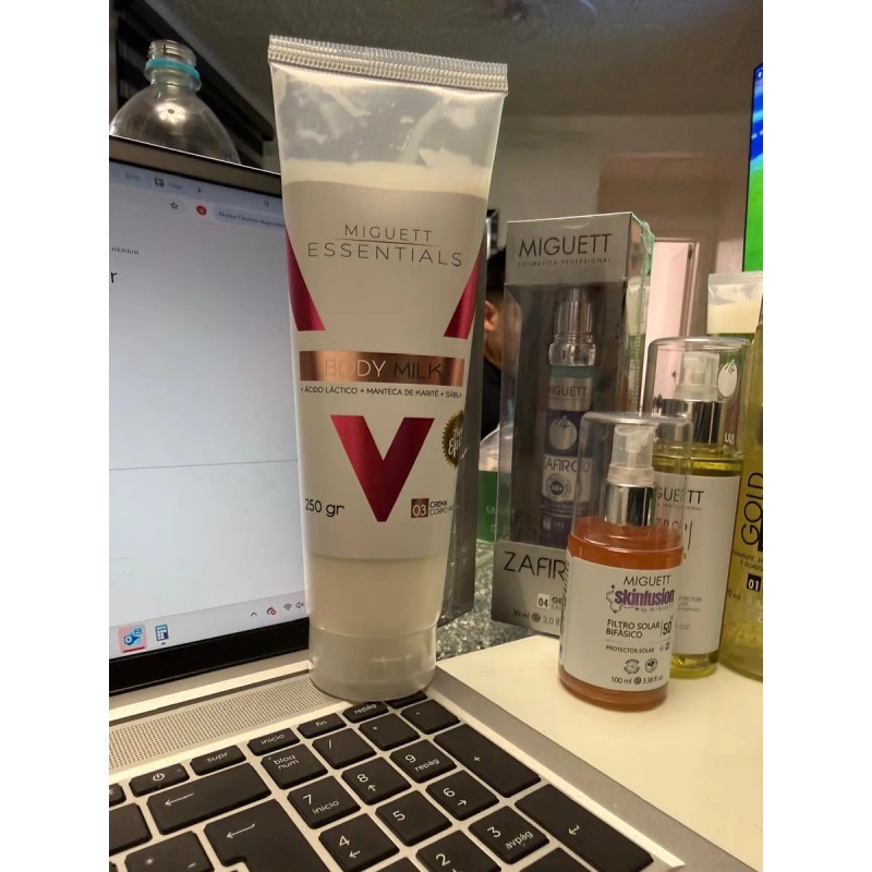 Crema Body Milk Ácido Láctico + Manteca De Karité +
