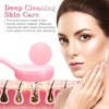 Silicone Manual Facial Cleansing Brush, NADUSEP 2 Pack Skin Friendly