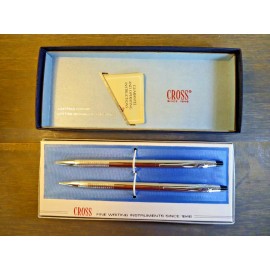 Cross NOS Vintage Cross Pen & Pencil Set 3501 Natural Gas Pipeline Company of America