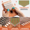 CAHAYA Kalimba Thumb Piano 17 Keys Portable Mbira Finger Piano