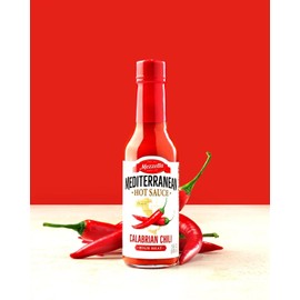 Mezzetta Mediterranean Calabrian Chili Hot Sauce, Hot Heat | Non-GMO, Gluten Free, Vegan | 5 Fluid Ounce Jar (Pack of 6)