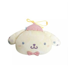 Sanrio PomPomPurin Yumefuwa Dreamy Plush Crossbody Bag
