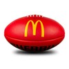 Sherrin AFL Replica Training Football, Red, Size 2