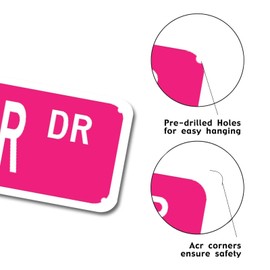 Estate Manager Street Sign Estate Manager Gift Profession Aluminum Sign 6x24in Custom Rust-Proof Metal Wall Art Metal Wall Plaque Decor for Bars Home Beer Man Cave