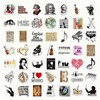 100 PCS Classical Music Stickers, Vinyl Decorative Decals with Musical