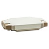 MT Products White Eclair Donut Box 6.25" x 3.75" x