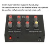 Tonysa 7 Band Sound Equalizer, Output Input, 12dB High Bass