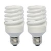 2 x Bell 04926 23W Ultra Mini T2 Spiral Lamp