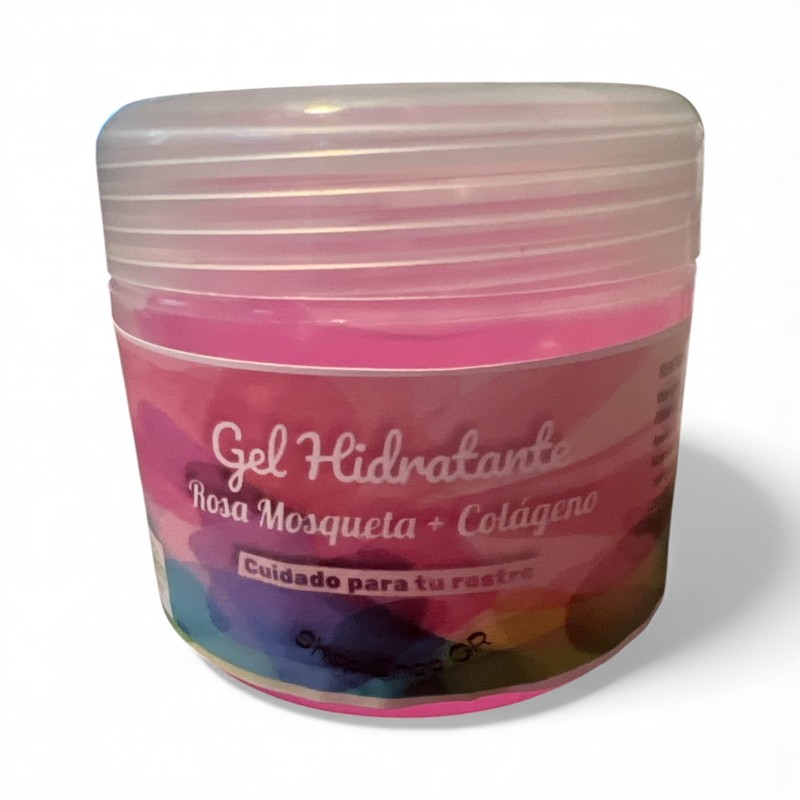 Gel Hidratante Rosa Mosqueda + Colágeno