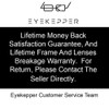 Eyekepper Oversized Reading Glasses - Retro Readers Eyeglasses for Women