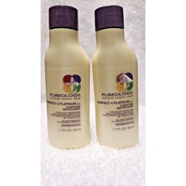 Pureology Perfect 4 Platinum Conditioner Color Care Conditioner 1.7oz PACK OF 2