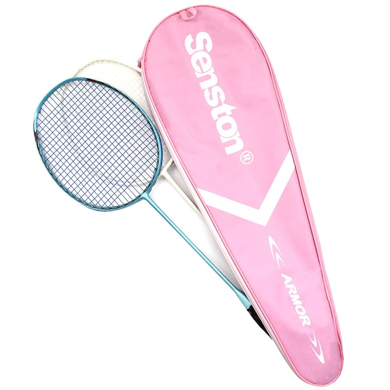 Senston Badminton Racket Cover Pink Color Badminton Racket Bag with