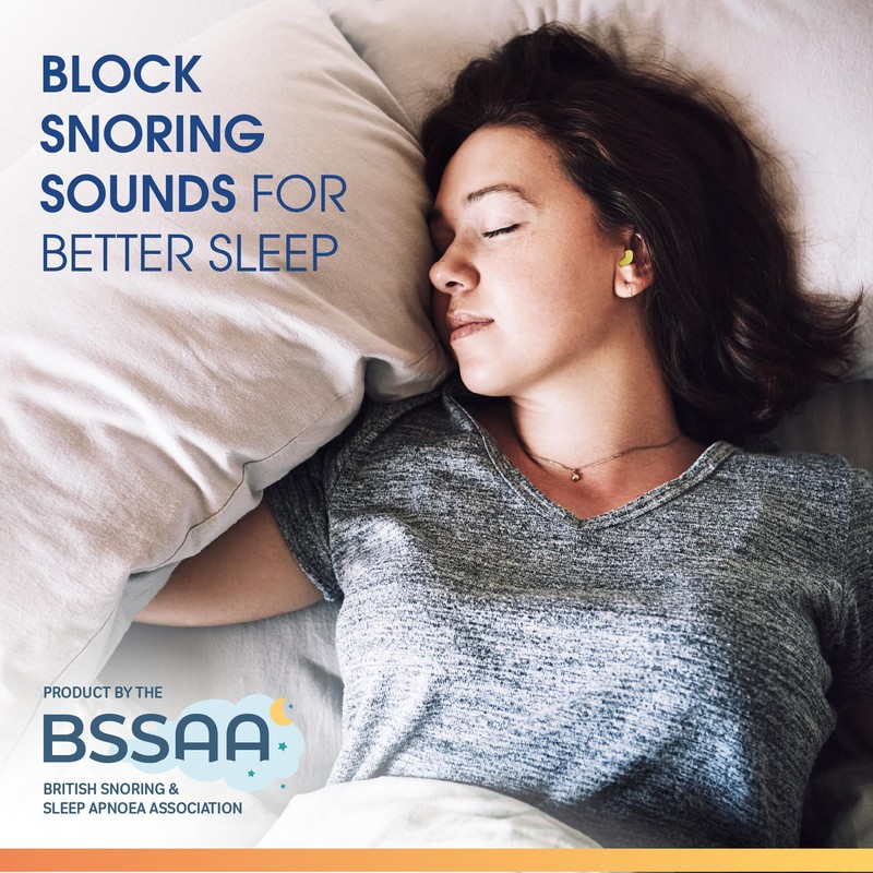 BSSAA Snore Calm Foam Ear Plugs for Sleeping | 5