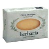 Herbaria Citrus Shampoo Bar for Thicker Hair handcrafted all-natural soap