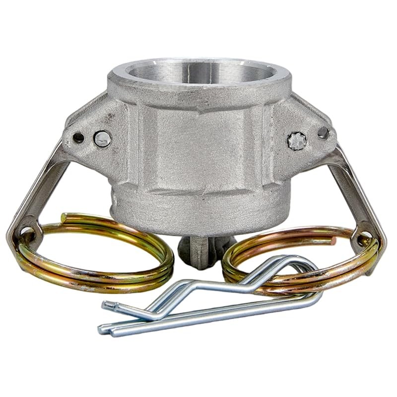 2 pcs Aluminum Camlock Fittings (3/4" Part DC) Cam Groove