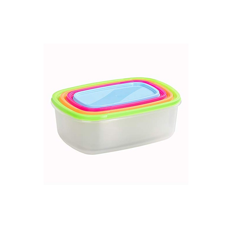 Chef Aid 4 Rectangular Storage Containers