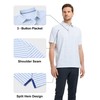 Rouen Polo Shirts for Men Lightweight Quick Dry Sport Casual