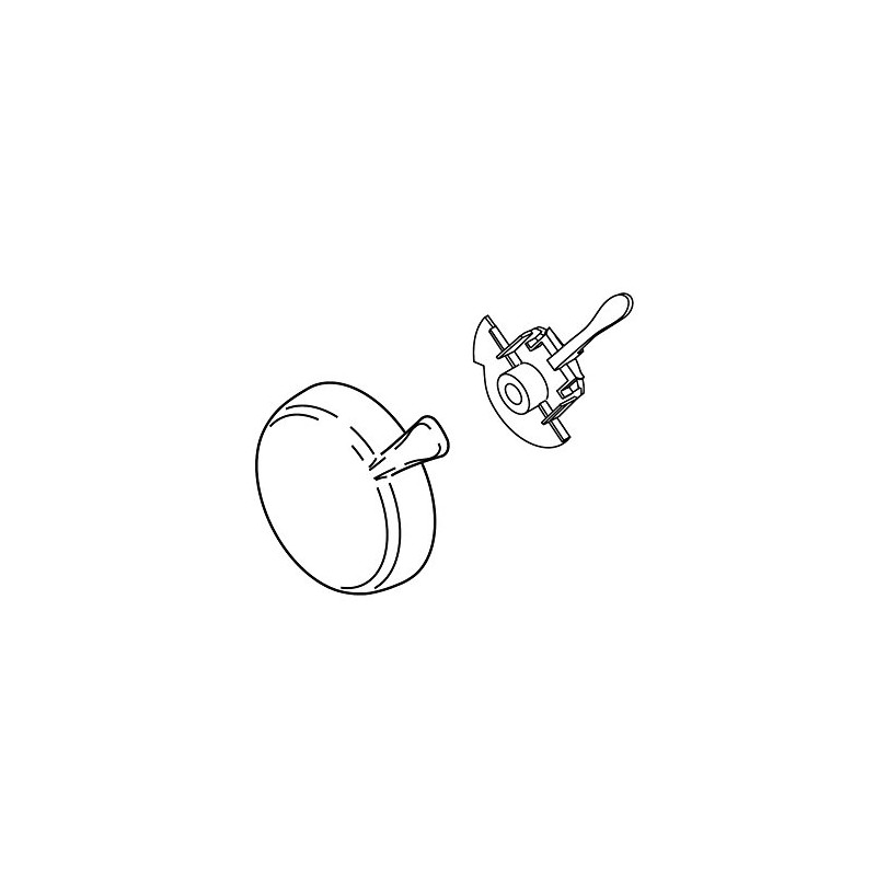 Delta Faucet RP51307 Lahara 17 Series Single Lever Handle Kit,