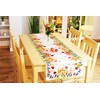 Kamaca Series Tulips and Butterflies Tablecloth, High-Quality Print Motif with