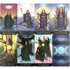 Tarot Cards, 78 Sheets, Weight Edition, Tarot Divination Telling, Silver
