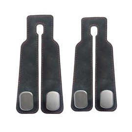 Kijrteark 2 Pack Headrest Hooks for Car Accessories, Car Seat Back Storage Hook,50 LBS Load Capacity Space Saving Easy Access for Men Women Car Organizer (Black)