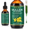 Mullein Leaf Extract for Lung, Mullein Drops, Mullein Leaf Liquid