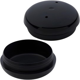 Project Patio 1-1/2" Wrought Iron Patio Furniture Feet Caps - Round Plastic Outdoor Metal Table and Chair Floor Protector Glide Replacement Parts (32 Pack)