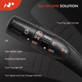 A-Premium Turn Signal Switch, Headlight Dimmer, Parking/Fog Light Multifunction Switch Lever Compatible with Subaru B9 Tribeca 2006-2007, Legacy 2005-2007, Outback 2005-2005, Tribeca 2008-2014