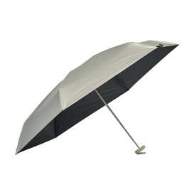 CAGIBEN Ultra Lightweight Mini Folding Umbrella, Titanium Treatment, For Both Sunny and Rainy Weather, UV Protection, Compact, Portable, Unisex, carbon grey