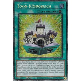 MP24-DE006 - Toon-Königreich - Quarter Century Secret Rare - German - 1st Edition - 25th Anniversary Tin: Dueling Mirrores - with MZTCG Shipping Protection - Yugioh