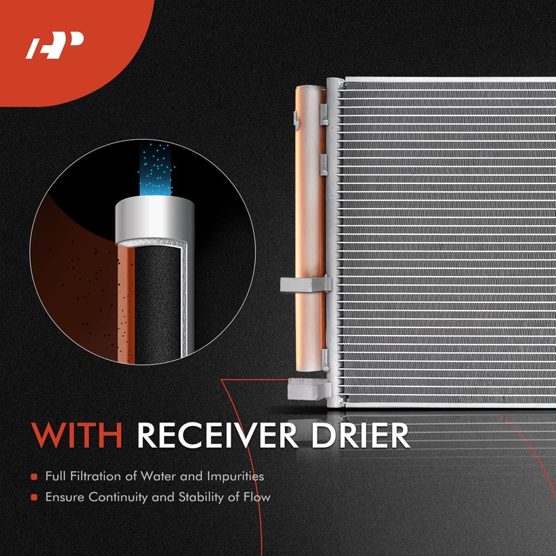 A-Premium Air Conditioning A/C Condenser Compatible with Mitsubishi Outlander 2017-2020,