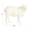 Creative Co-Op Pastoral Elegance Sheep Taper Holder, White
