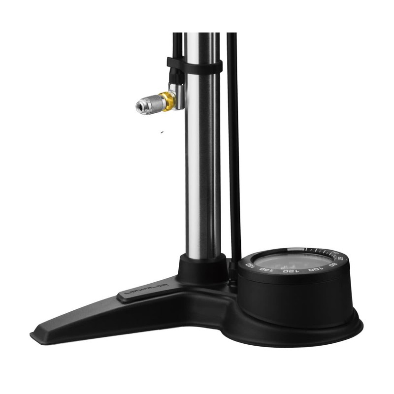 BIRZMAN Unisex Adult The Helix II Adult Cycle Foot Pump,