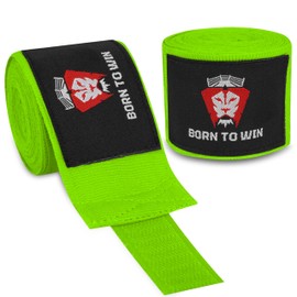 Born To Win Hand Wraps Boxing Inner Gloves With Wrist & Knuckle Protection Elasticated Boxing Hand Wraps Muay Thai Kickboxing Martial Arts and Combat Training