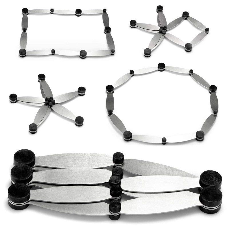 COM-FOUR® Pot Trivet – Pan Trivet Made of Stainless Steel